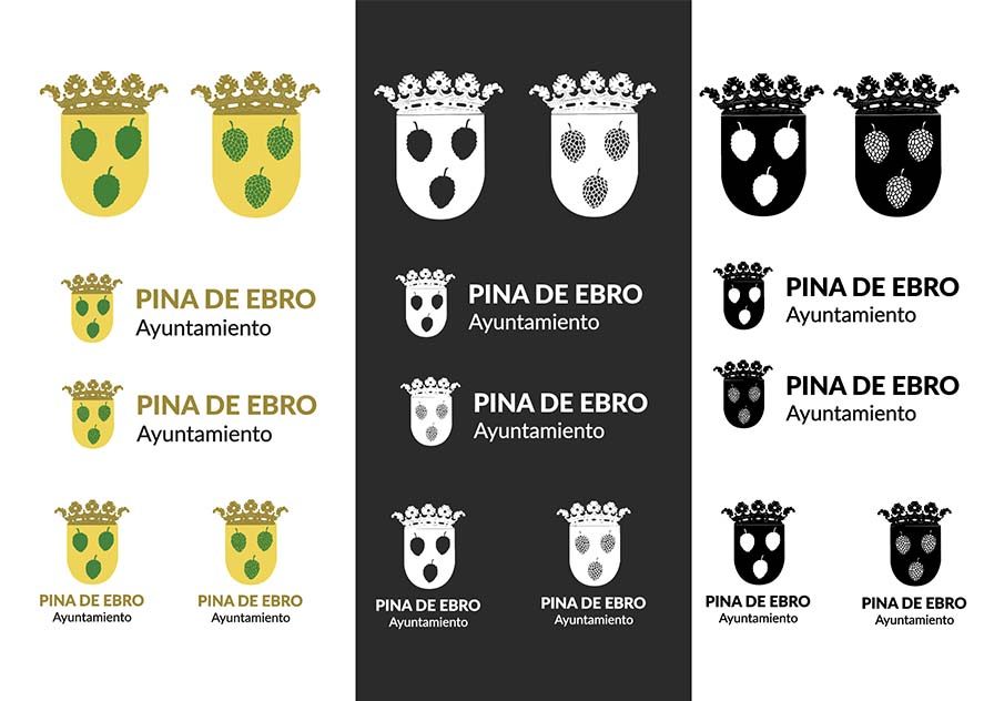 Escudos Pina de Ebro