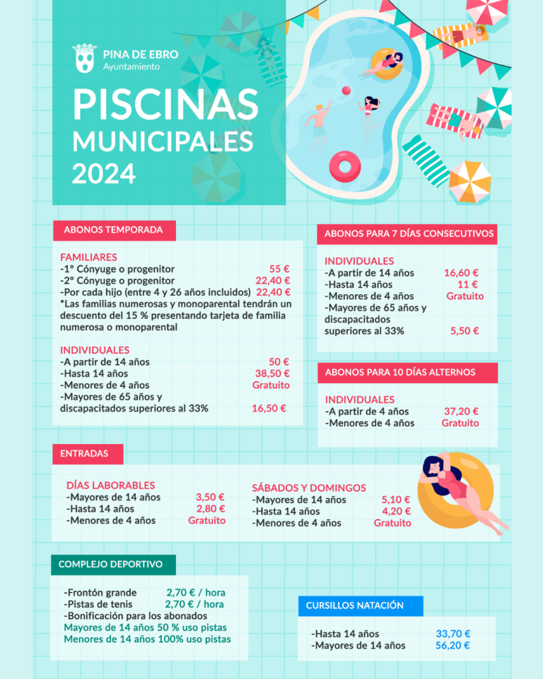 Abono piscinas 2024